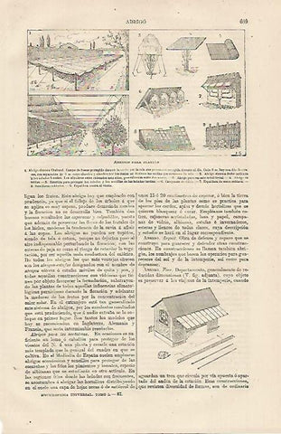 LAMINA ESPASA 13184: Abrigos para plantas