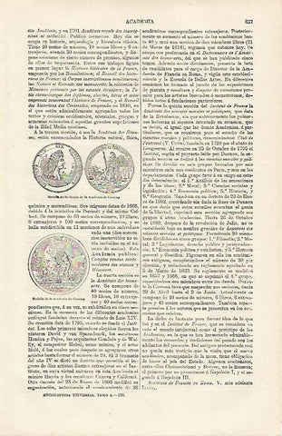 LAMINA ESPASA 13212: Medallas de la Academia de las Ciencias