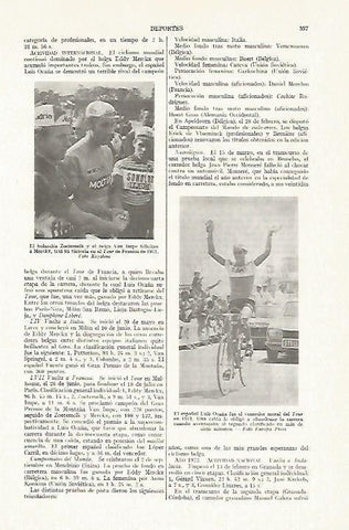 LAMINA ESPASA 13347: Luis Ocaña y Zoetemelk
