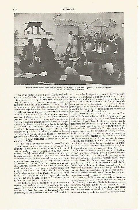 LAMINA ESPASA 13483: Escuela en Nigeria