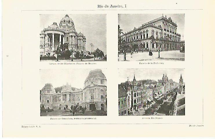 LAMINA ESPASA 13647: Vistas de Rio de Janeiro