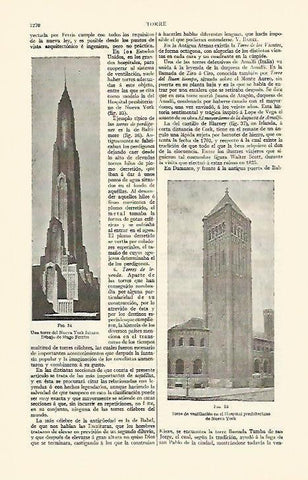 LAMINA ESPASA 1354: Torres en  Nueva York