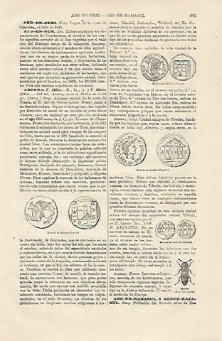 LAMINA ESPASA 13135: Monedas de Abdera
