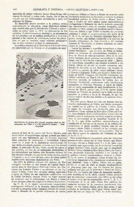 LAMINA ESPASA 13379: Ejercito de China en Tibet