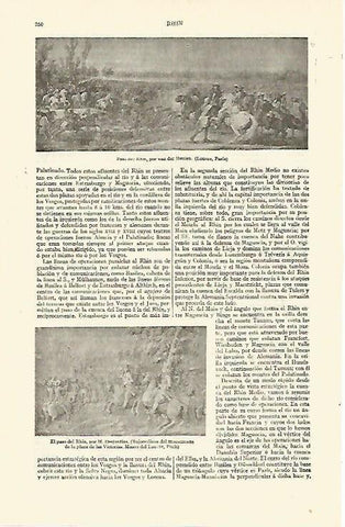 LAMINA ESPASA 13569: Paso del Rhin por van der Meulen