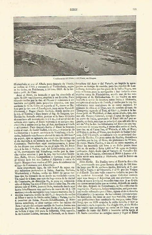 LAMINA ESPASA 13571: Confluencia del Rhin y del Nahe en Bingen
