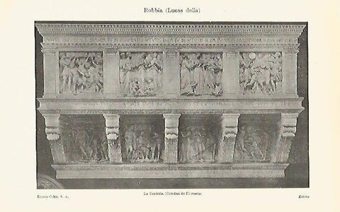 LAMINA ESPASA 13687: La Cantoria de la Catedral de Florencia por della Robbia