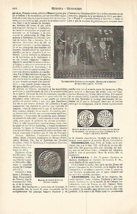 LAMINA ESPASA 13831: La emperatriz Teodora de Bizancio