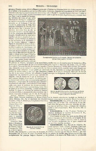 LAMINA ESPASA 13831: La emperatriz Teodora de Bizancio