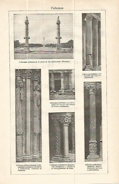 LAMINA ESPASA 13966: Columnas