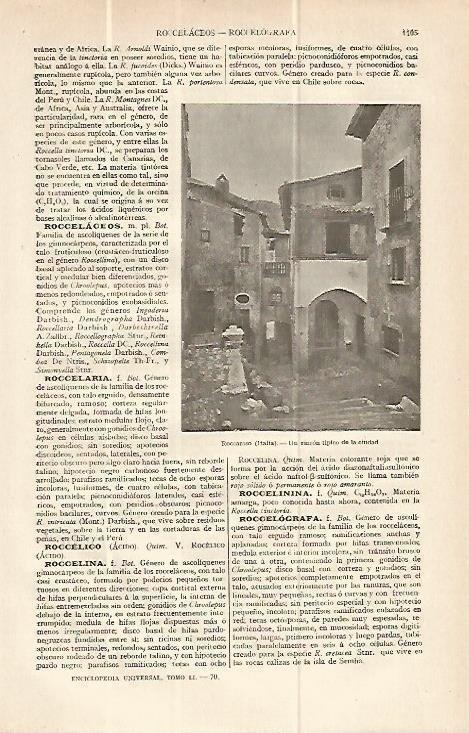 LAMINA ESPASA 13710: Rincon de Roccaraso Italia