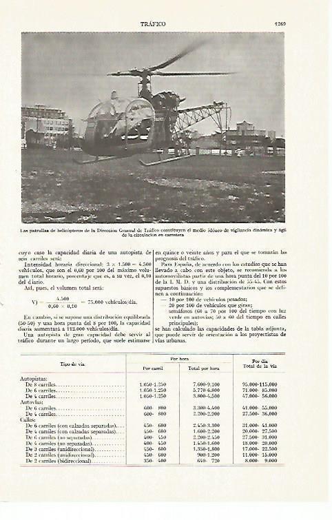 LAMINA ESPASA 13526: Helicopteros de la Direccion General de Trafico