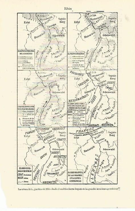 LAMINA ESPASA 13568: Culturas de los pueblos del Rhin desde el Neolitico