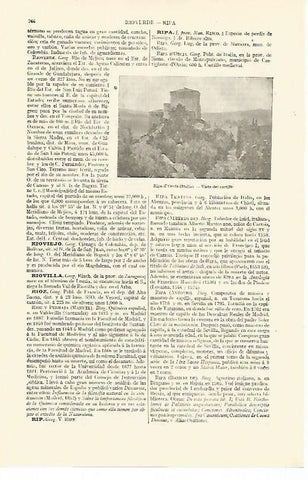 LAMINA ESPASA 13663: Castillo de Ripa d Orcia Italia