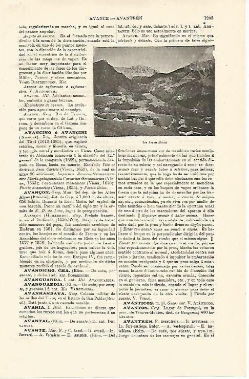 LAMINA ESPASA 13024: Los Avant en Suiza