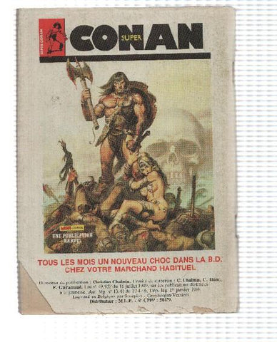 Comic Mon Journal: Apaches num 104, mars 1986 - Comme le vent. Arok-Canada Jean-Martin Gaucho