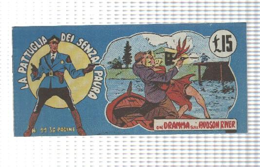 Comic: Fanzine num 11, La Pattuglia  dei senza paura, 1949 - Un dramma sull Hudson River