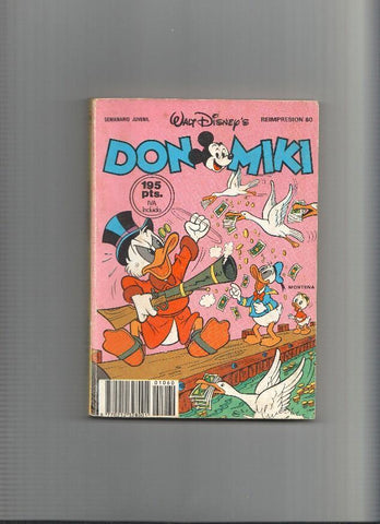 Walt Disney: Don Miki reimpresion numero 60 (433, 434, 432)