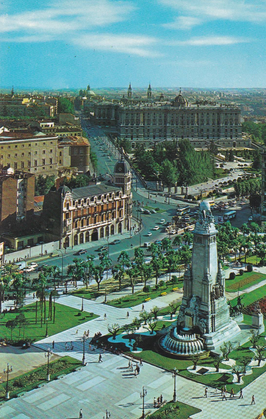 POSTAL B6804: MADRID: PLAZA DE ESPAÑA