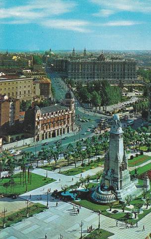POSTAL B6804: MADRID: PLAZA DE ESPAÑA