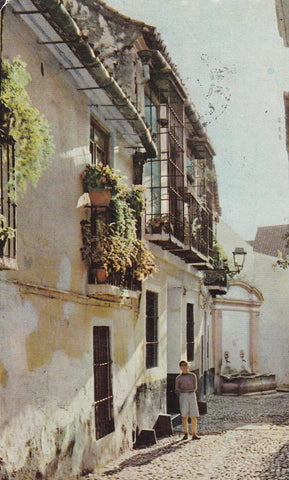 POSTAL B6808: MALAGA: CALLE DE LOS CRISTOS