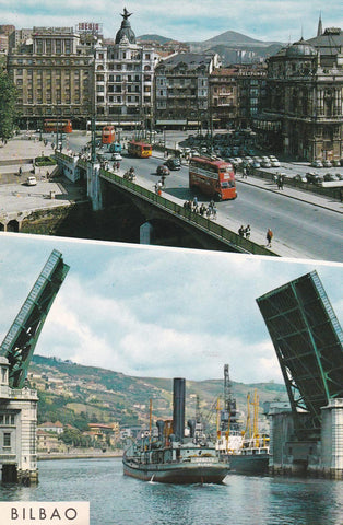 POSTAL B6819: BILBAO: BELLEZAS DE LA CIUDAD