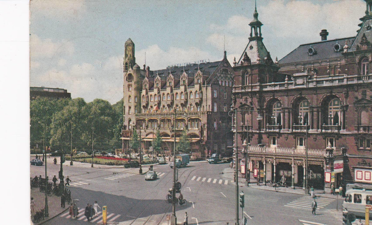POSTAL B6837: AMSTERDAM: LEIDSEPLEIN
