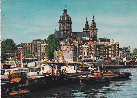 POSTAL B6844: AMSTERDAM: PRINS HENDRIKKADE