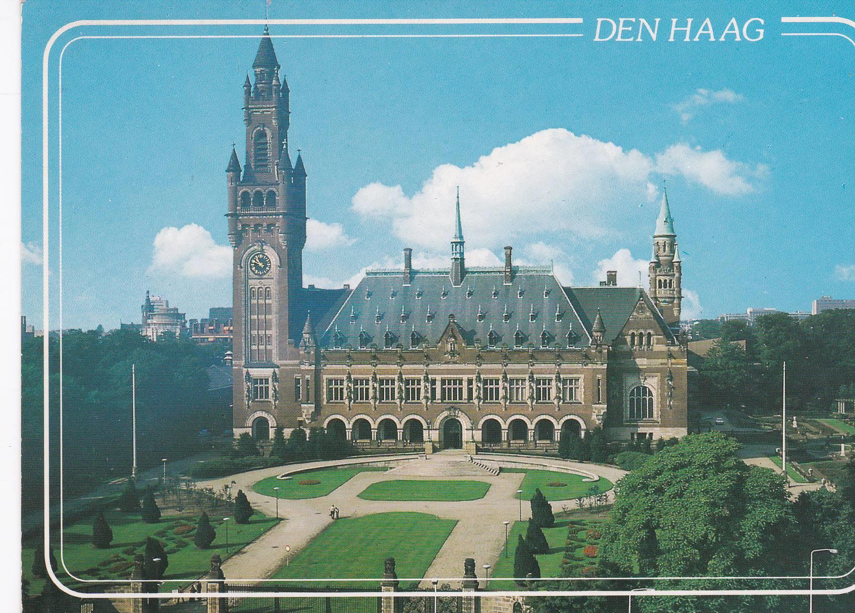 POSTAL B6848: HOLANDA: VREDESPALEIS