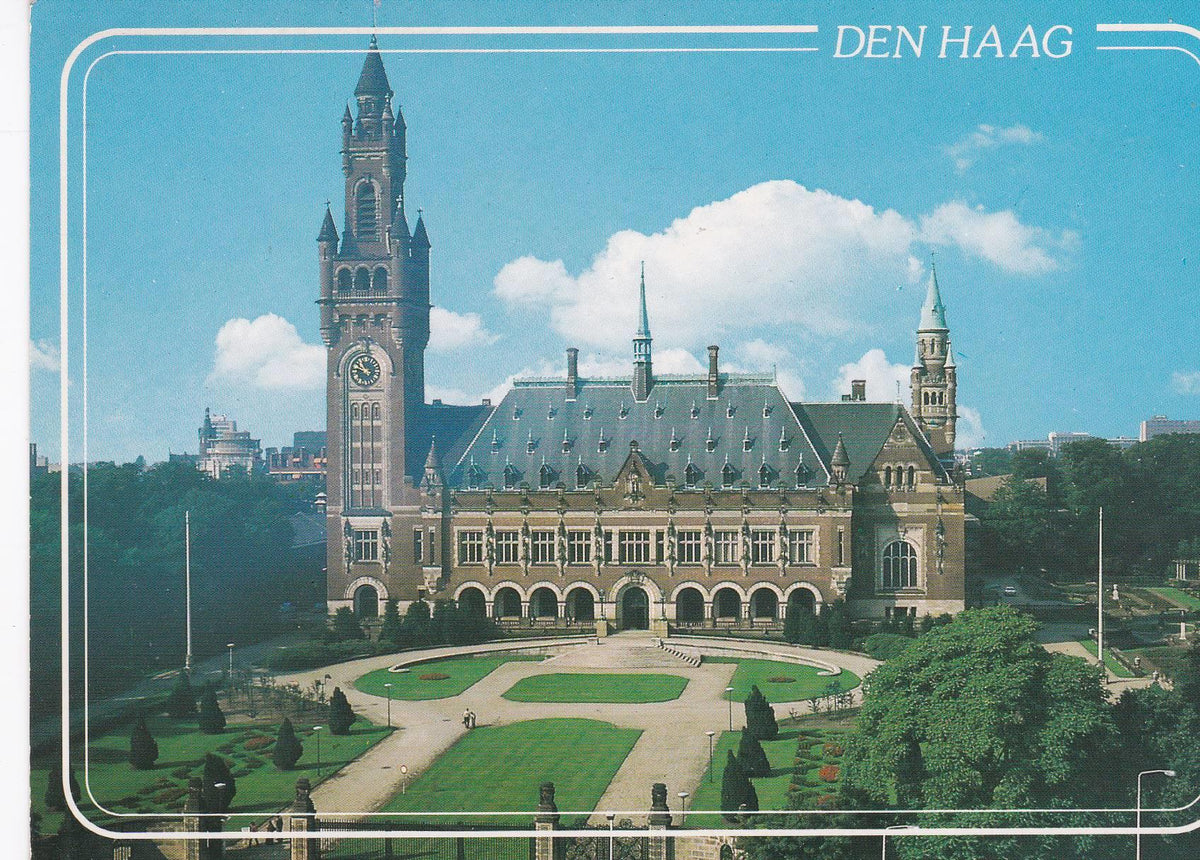 POSTAL B6848: HOLANDA: VREDESPALEIS