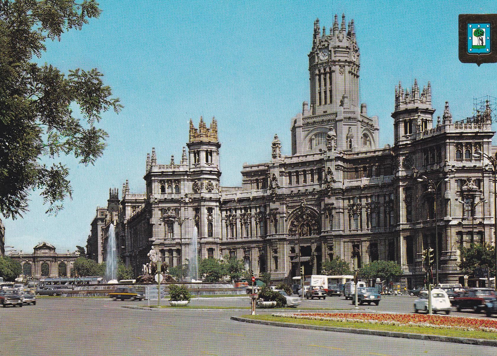 POSTAL B6870: MADRID: PALACIO DE TELECOMUNICACIONES