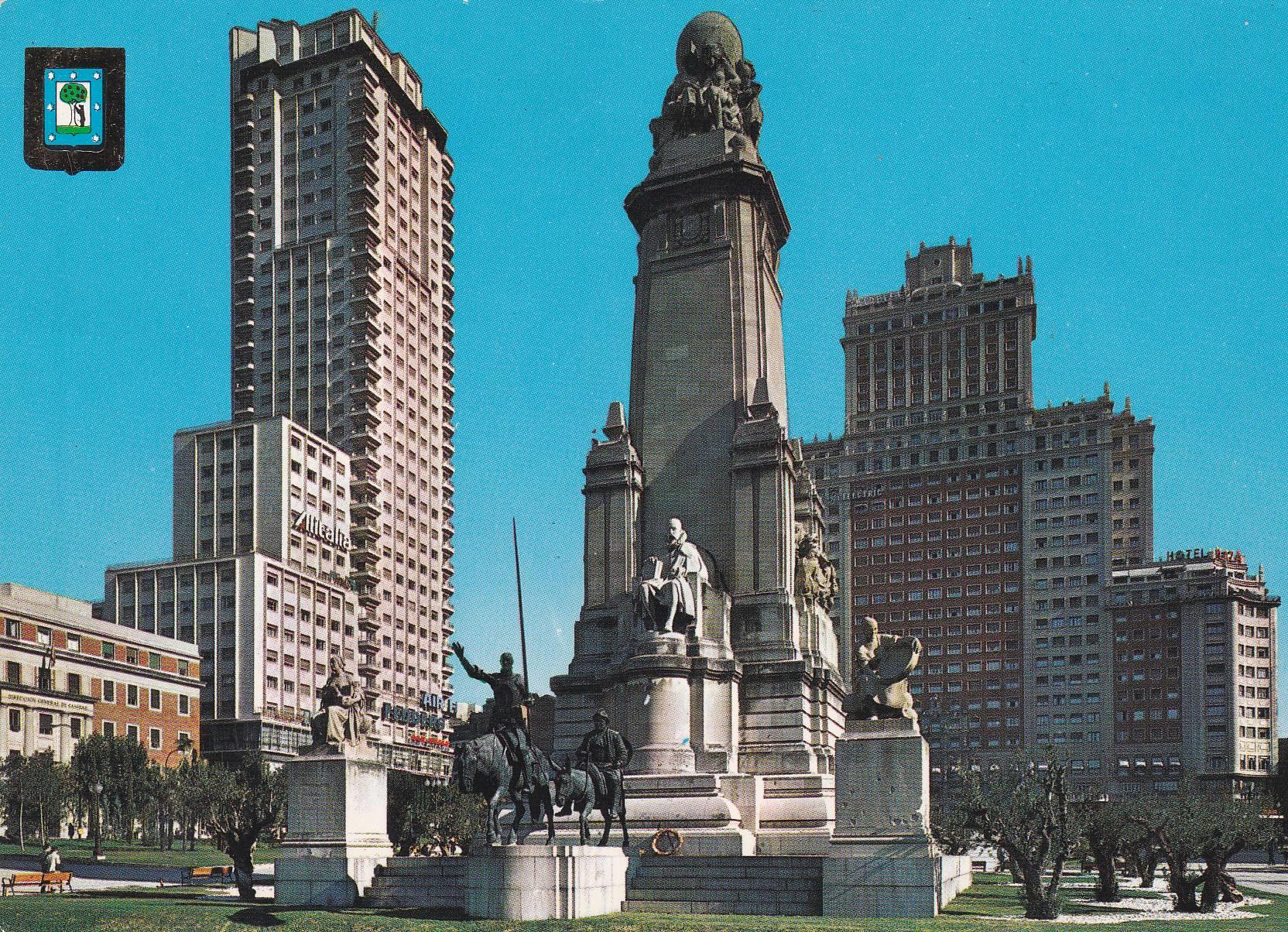 POSTAL B6874: MADRID: PLAZA DE ESPAÑA
