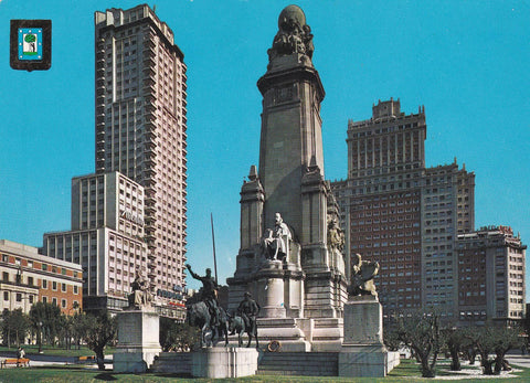 POSTAL B6874: MADRID: PLAZA DE ESPAÑA