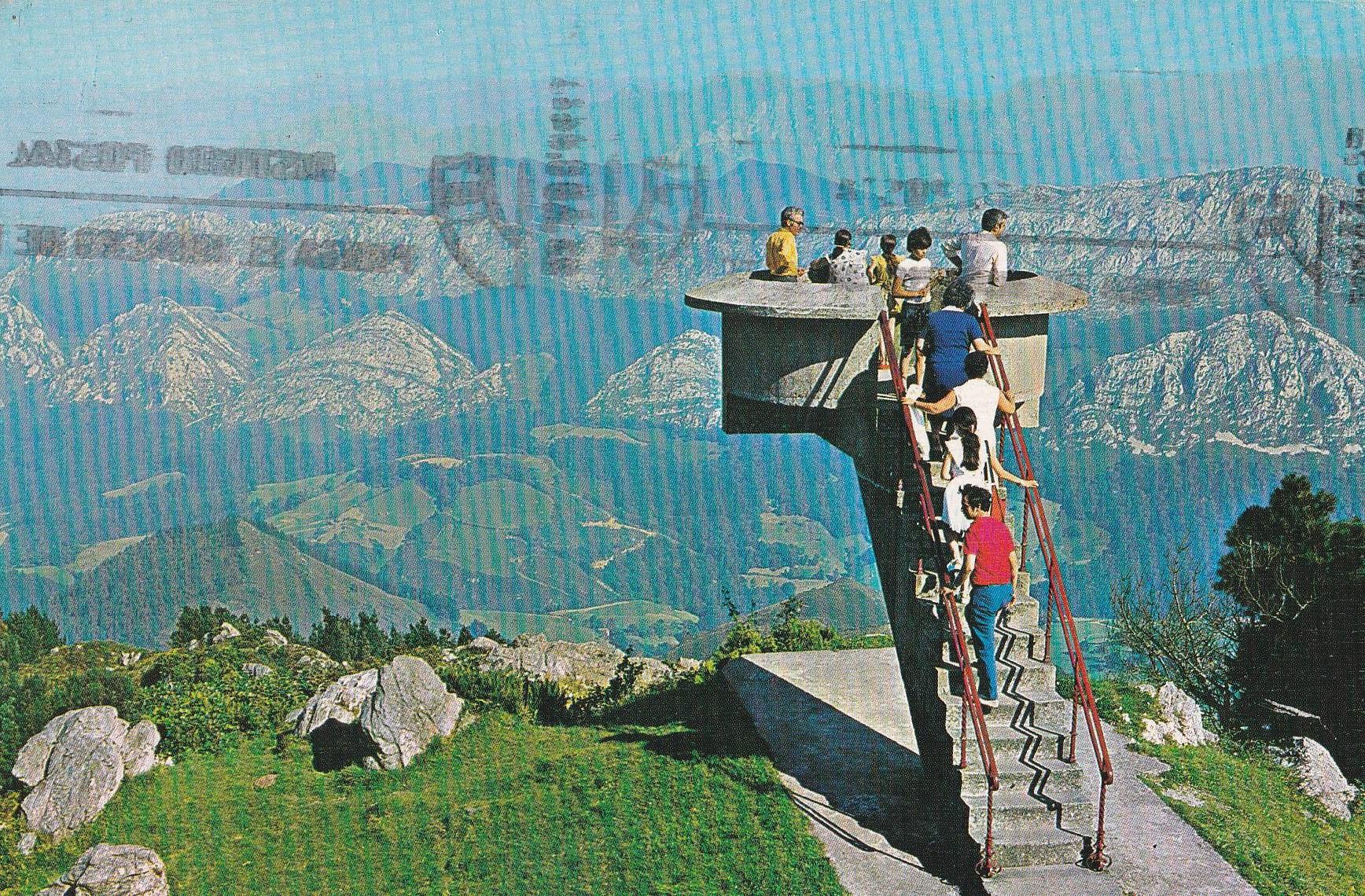 POSTAL B6875: ASTURIAS: MIRADOR DE FITO