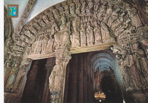 POSTAL B6879: SANTIAGO DE COMPOSTELA: PORTICO DE LA GLORIA