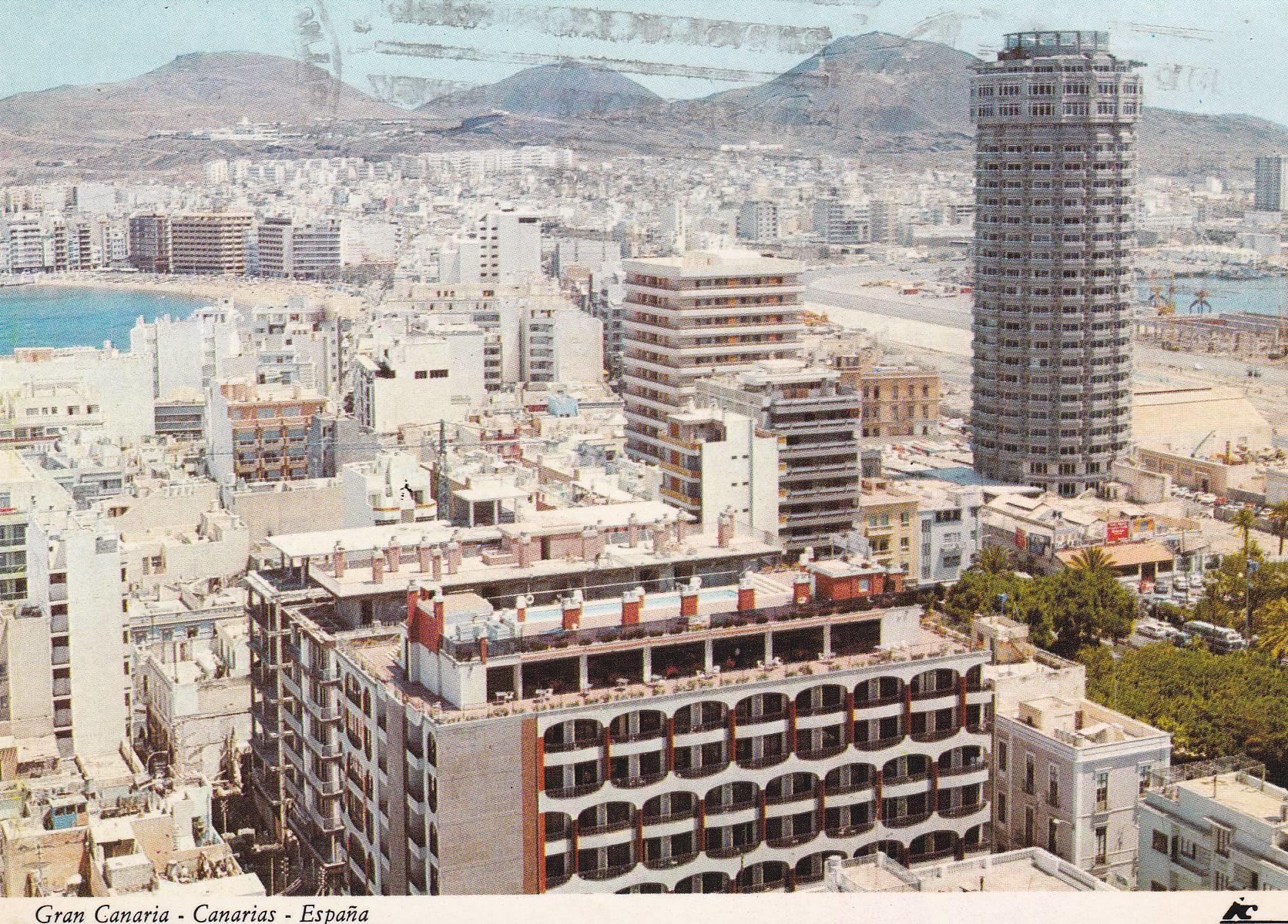 POSTAL B6893: LAS PALMAS: VISTA PARCIAL