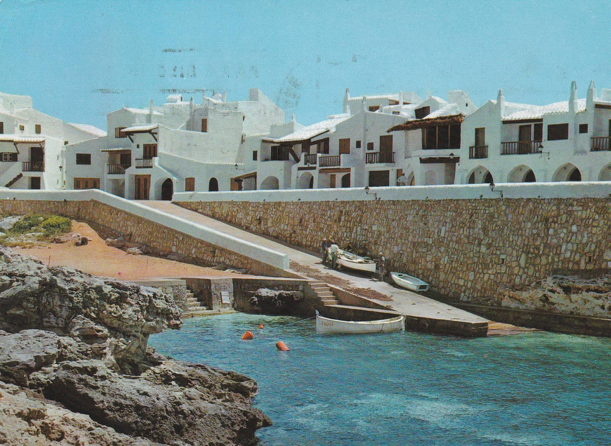POSTAL B6897: MENORCA: POBLADO PESCADORES