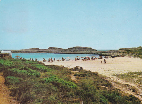 POSTAL B6898: MENORCA: PLAYA DE BINIBECA