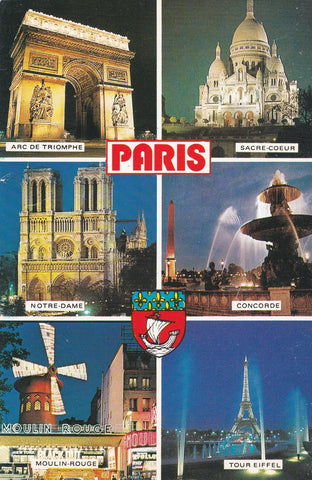 POSTAL B6906: PARIS: DIVERSOS ASPECTOS