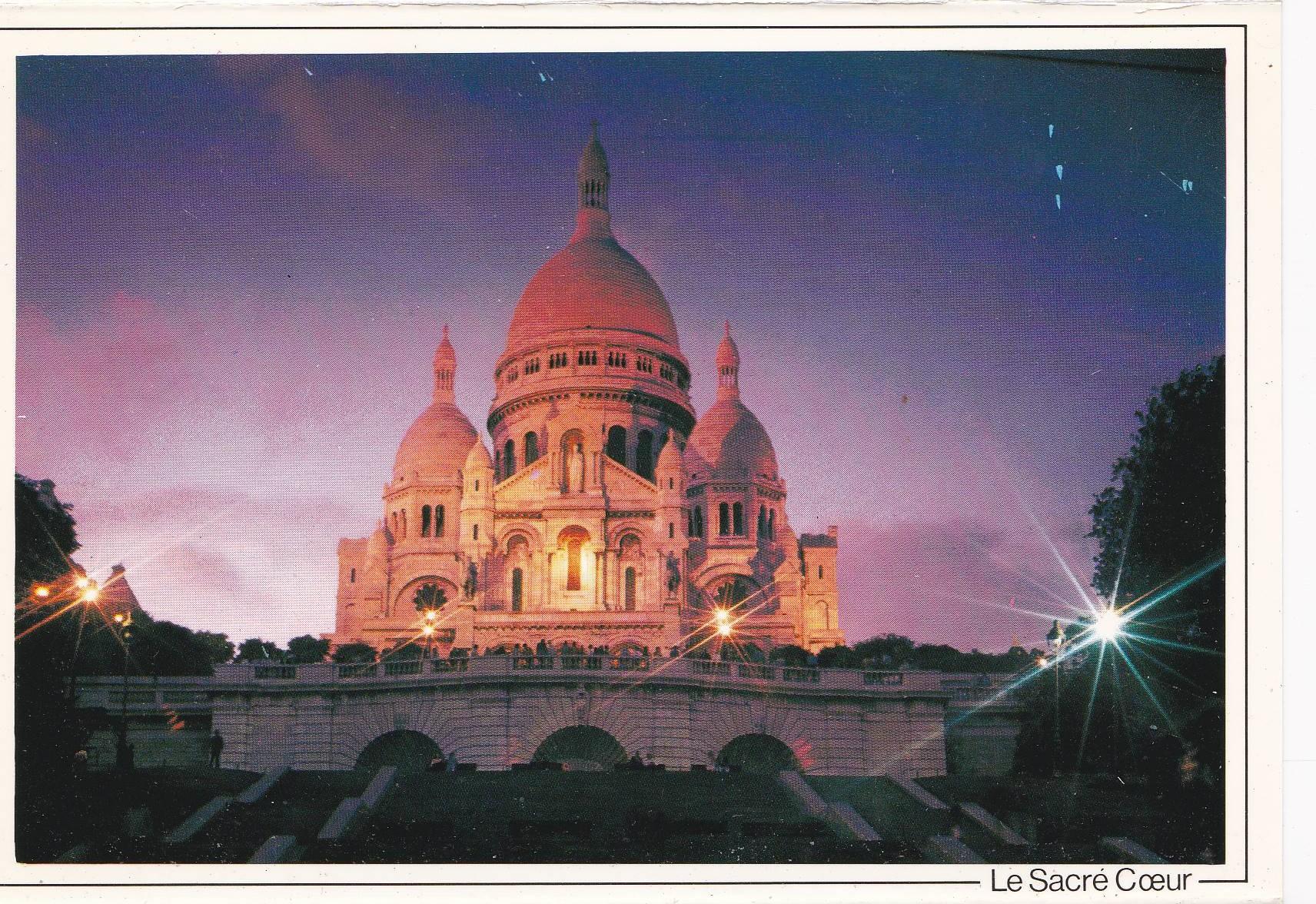 POSTAL B6908: PARIS: SACRE COEUR