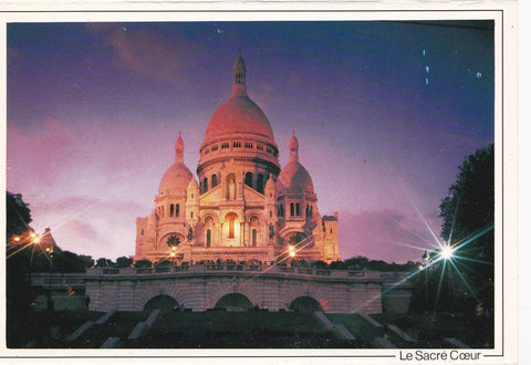 POSTAL B6908: PARIS: SACRE COEUR