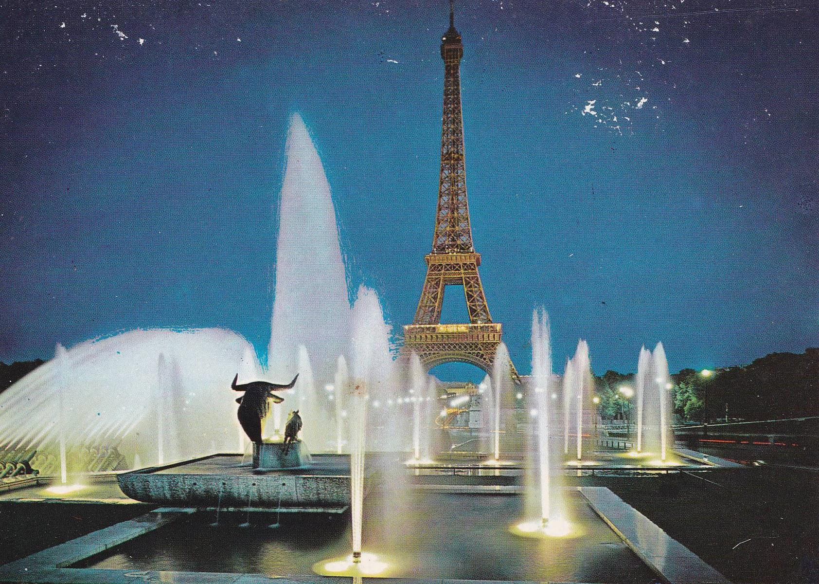 POSTAL B6913: PARIS: LA TORRE EIFFEL
