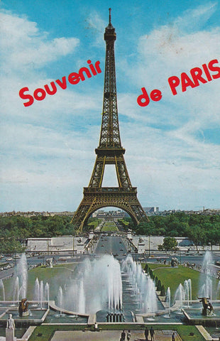 POSTAL B6919: PARIS: LA TOUR EIFFEL