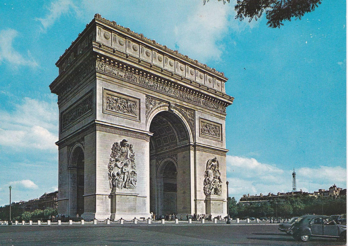 POSTAL B6922: PARIS: ARCO DE TRIUMFO