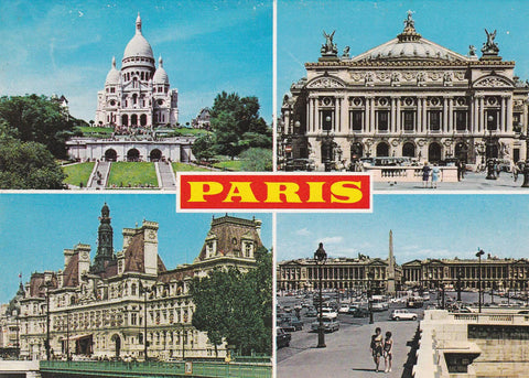 POSTAL B6924: PARIS: SACRE COEUR