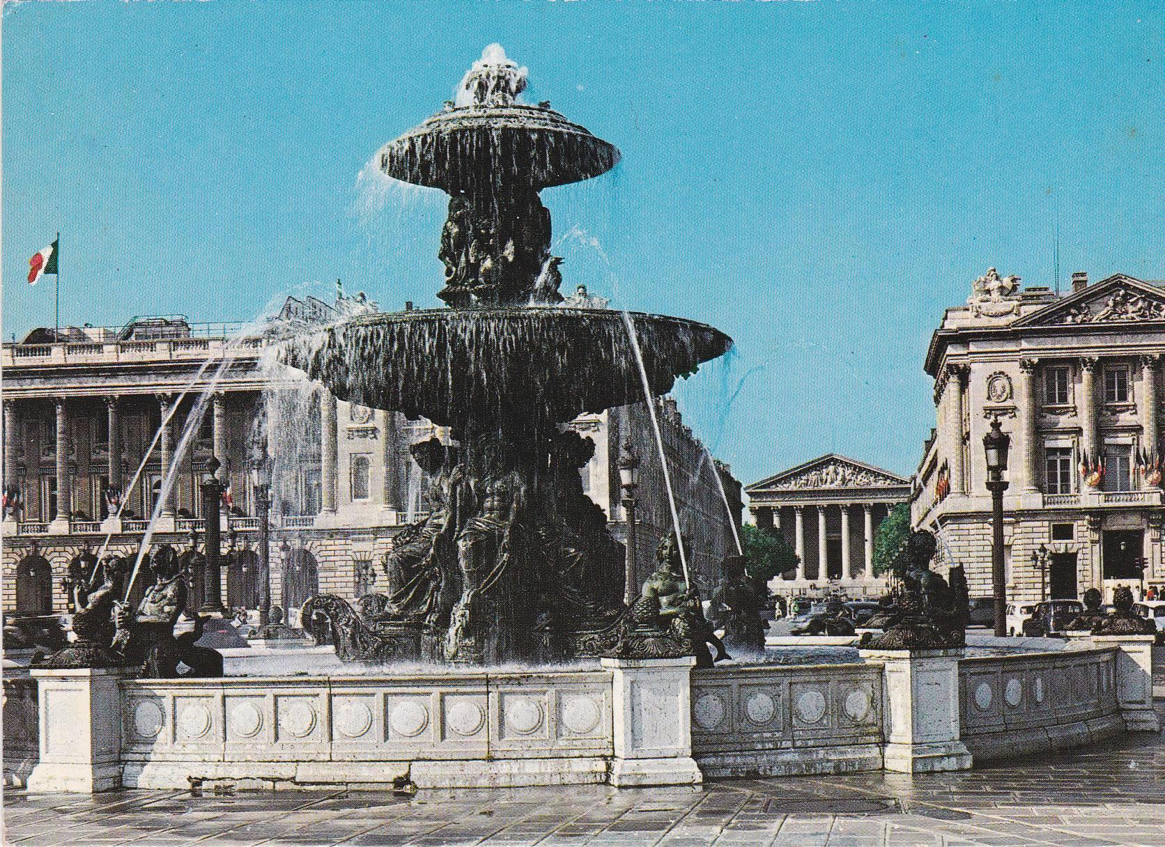 POSTAL B6925: PARIS: PLAZA DE LA CONCORDIA