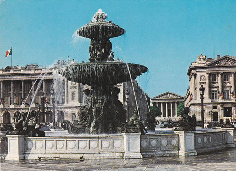 POSTAL B6925: PARIS: PLAZA DE LA CONCORDIA