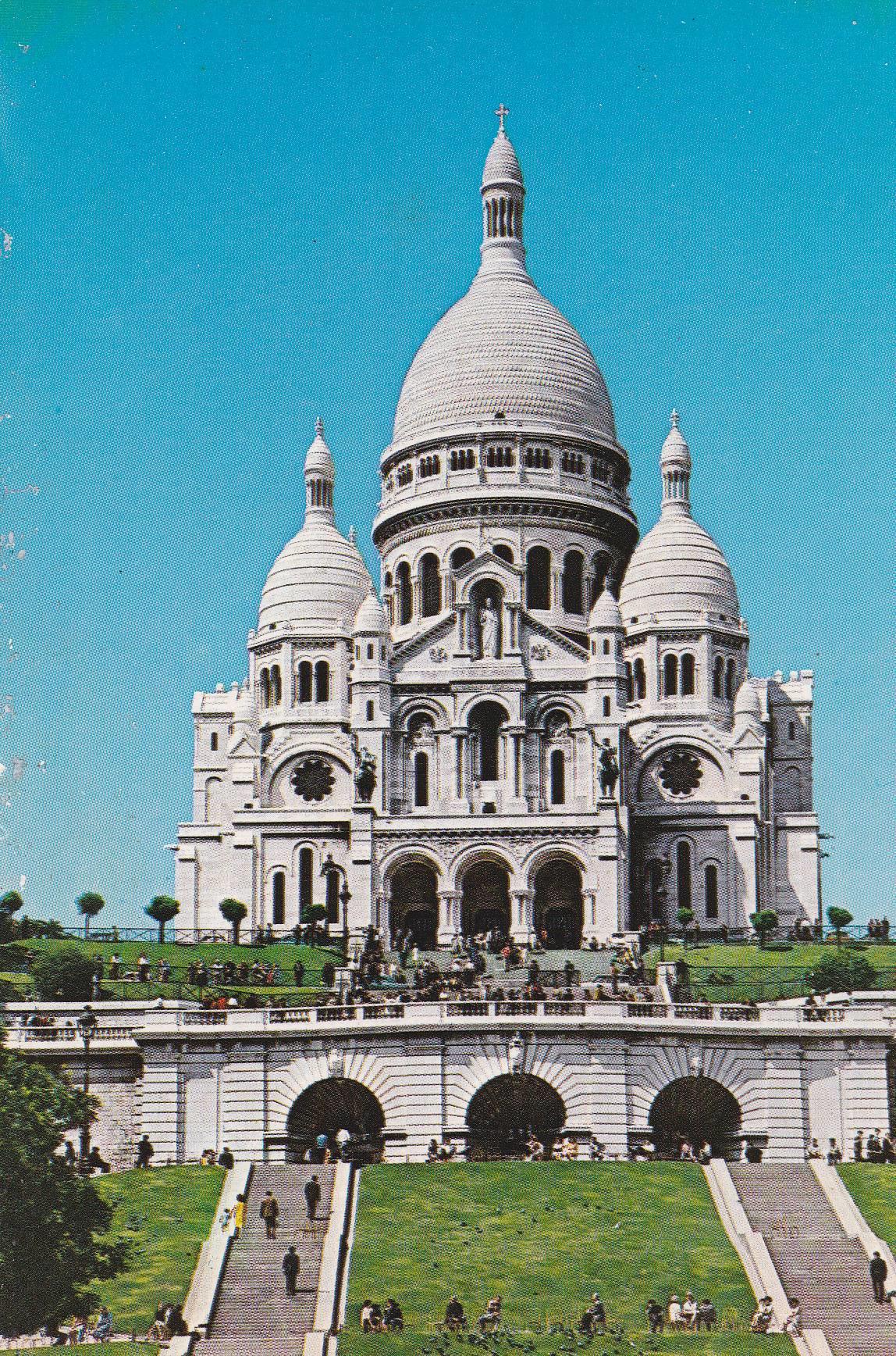 POSTAL B6929: PARIS: SACRE COEUR