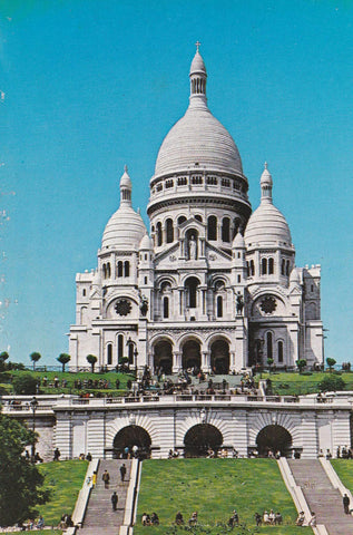 POSTAL B6929: PARIS: SACRE COEUR