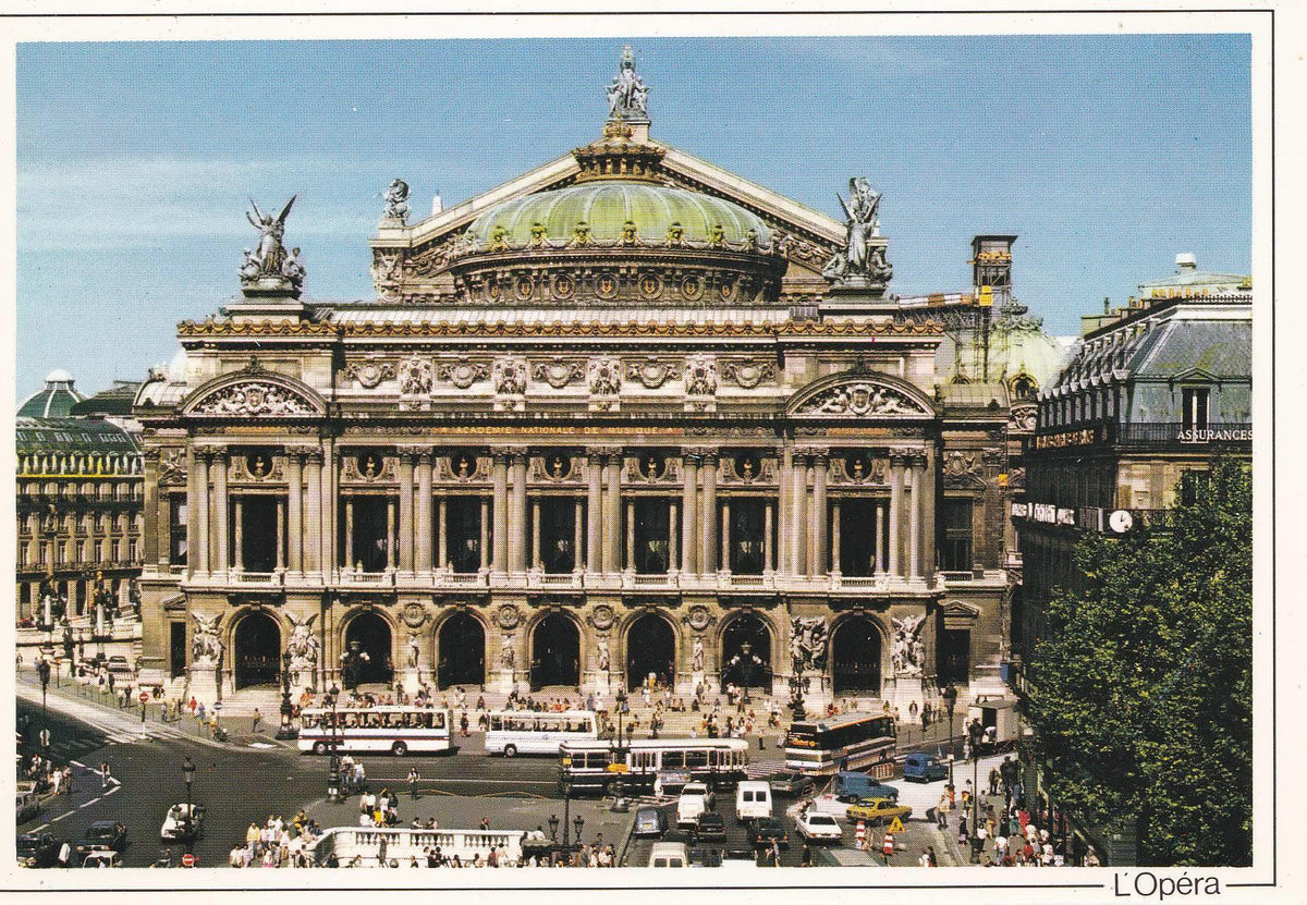 POSTAL B6931: PARIS: OPERA